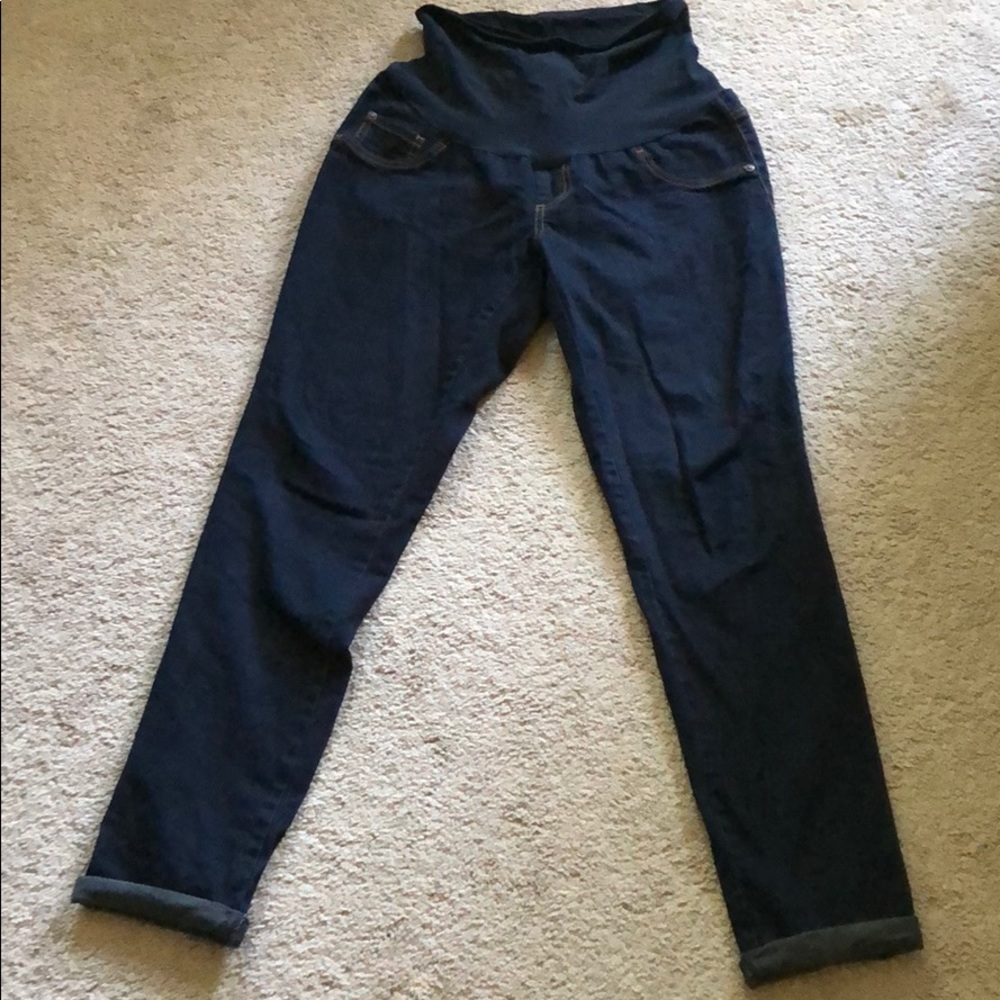Maternity Indigo Blue Jeans